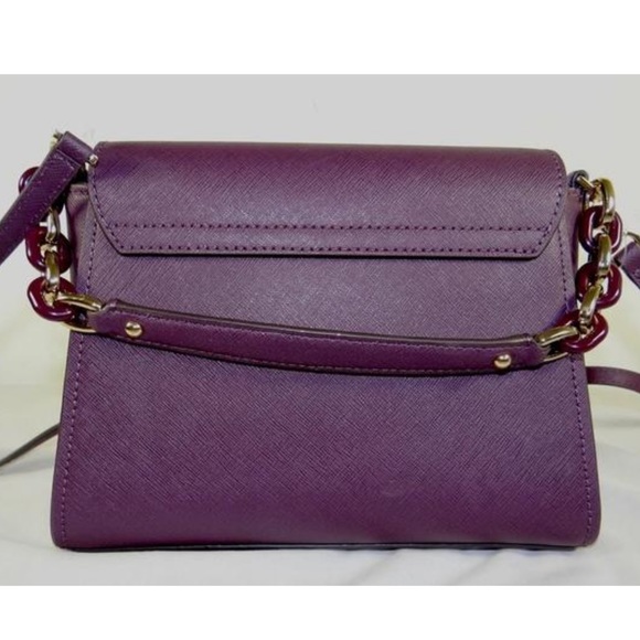 Michael Kors Sofia Small Damson Satchel - Picture 3 of 3